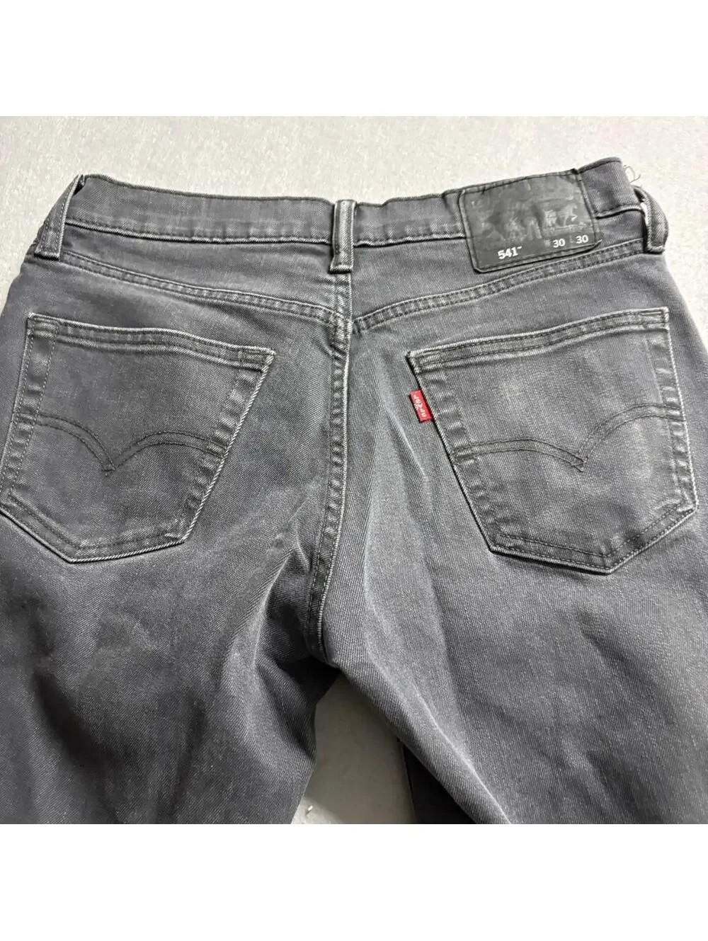 Levi's 511 Slim Fit Jeans Mens 30x30 Gray Denim Stretch Pants